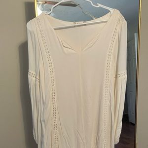 Altar’d state cream dress size xs